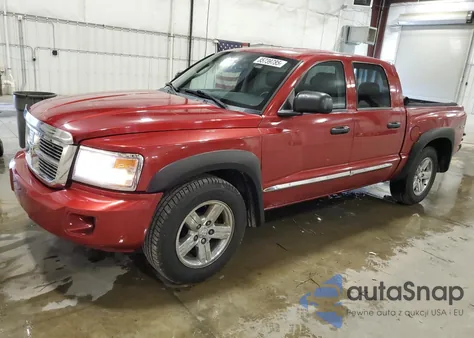 2008 Dodge Dakota Quad Laramie z USA, uszkodzony, nr VIN 1D7HW58N98S599551